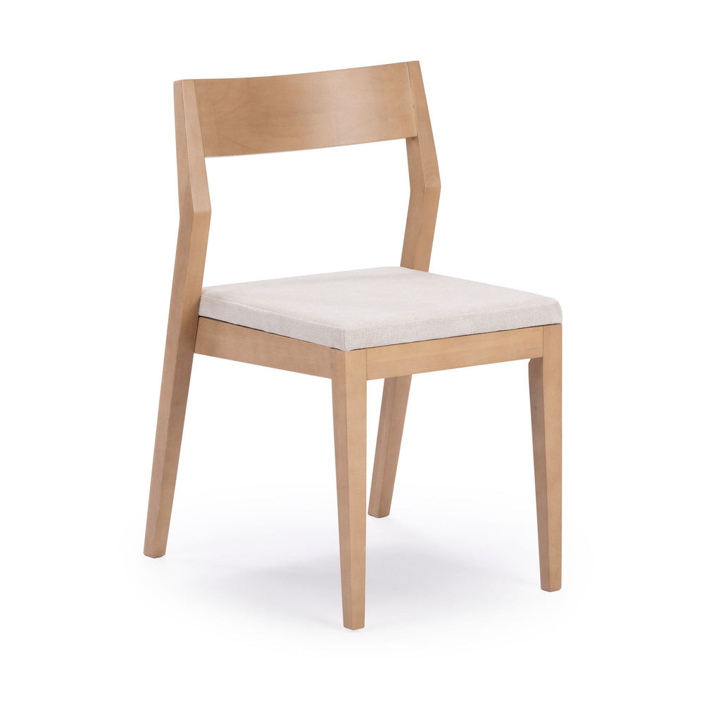 Solid Wood Upholstered Dining Chair (Set of 2) | Plank+Beam