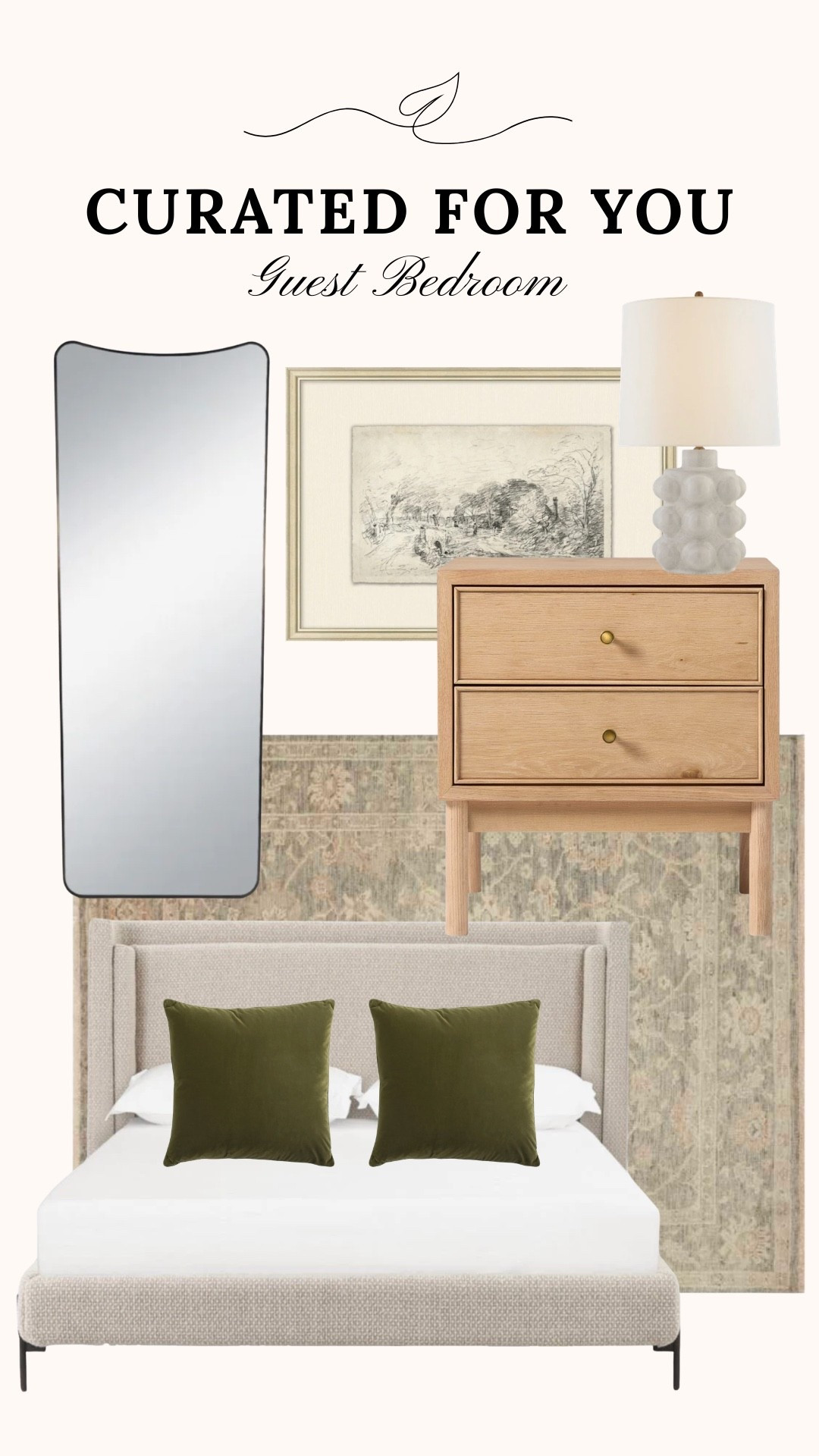 Guest Bedroom Inspo 💚

#LTKHome #LTKSeasonal #LTKdayinmylife