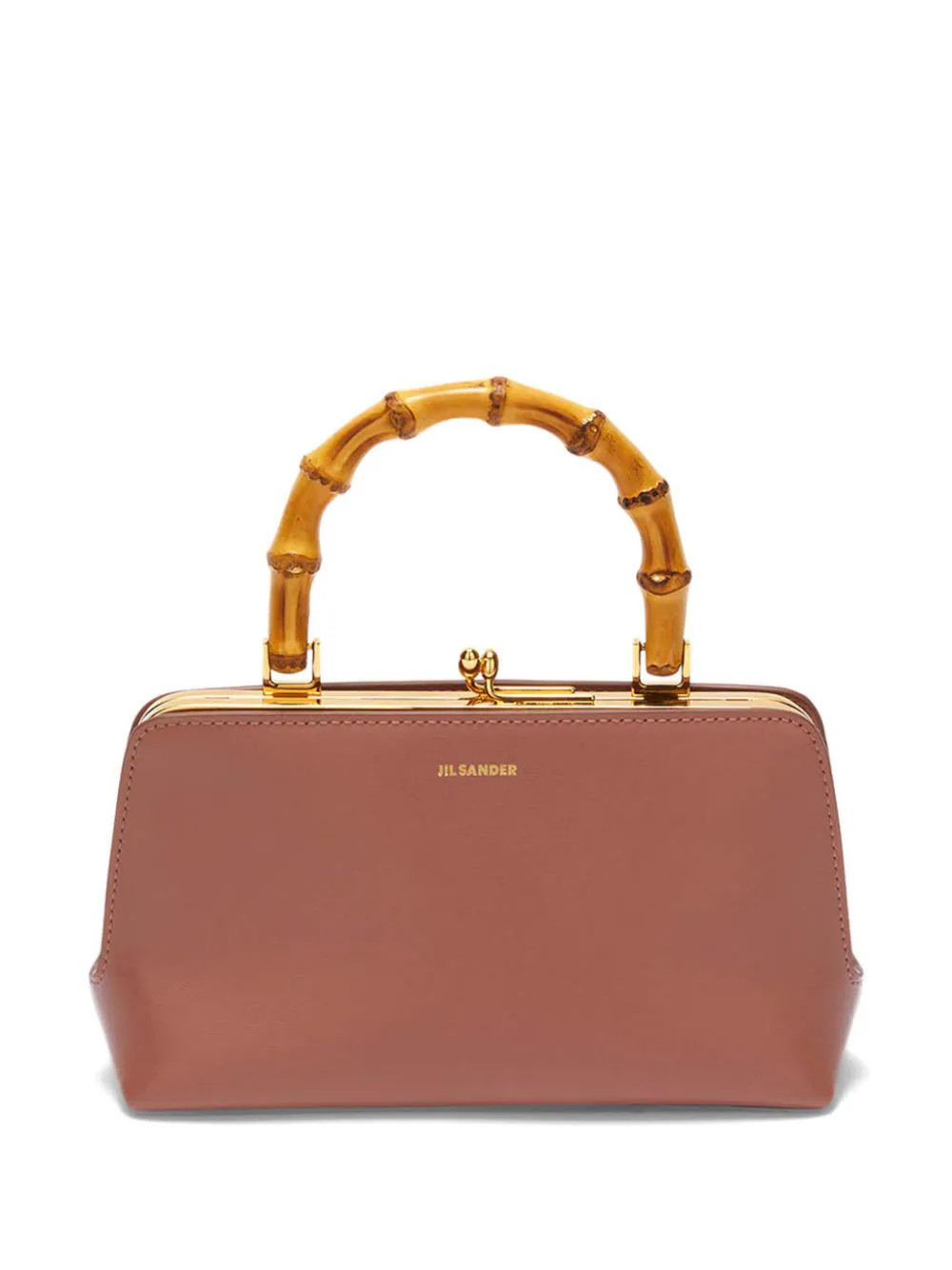 Jil Sander mini Goji Bamboo tote bag - Brown | Farfetch Global