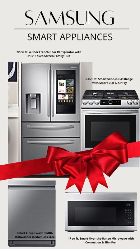 
Samsung smart appliances Samsung smart kitchen appliances Samsung Black Friday offers Samsung Black Friday deals Samsung Black Friday sale Samsung appliances on sale Samsung 22 cu. ft. 4-Door French Door refrigerator with 21.5" touchscreen Family Hub Samsung smart refrigerators Samsung smart touch screen refrigerators Samsung family hub refrigerators Samsung Linear Dishwasher Samsung smart dishwashers Smart refrigerators Smart dishwashers Samsung smart over the range microwave with convection oven and slick fry Samsung smart microwave Samsung smart microwave oven Samsung 6.0 cu ft smart slide in gas range with smart dial and air fry Samsung smart oven Samsung smart gas stove Samsung appliances Samsung kitchen appliances Gifts for the family Family gifts Gift ideas for the family Gifts for family Gift guide for family Home gifts Gifts for the home Kitchen gifts Kitchen appliance gifts Kitchen appliances Kitchen appliances on sale Kitchen appliances Black Friday Black Friday kitchen appliances




#LTKsalealert #LTKhome #LTKGiftGuide