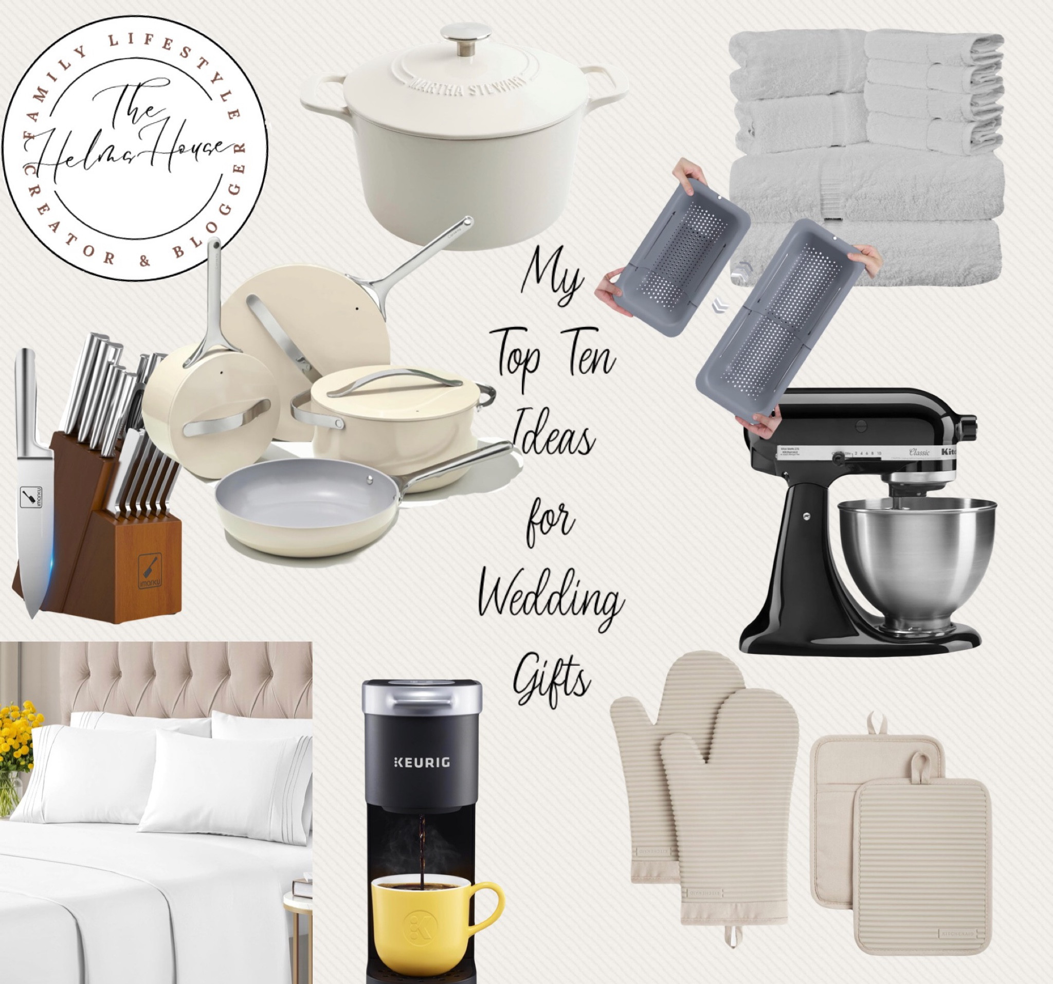 I’ve been thinking 🤔 this week…what if there was a wedding shower for couples who have been married over 20 years? 🤣🤣 I mean, all of our stuff has either worn out or we have just now figured out which items are the most important! Along those same thoughts, I created my top ten items I would want on a wedding registry! 

#LTKSaleAlert #LTKFamily #LTKHome