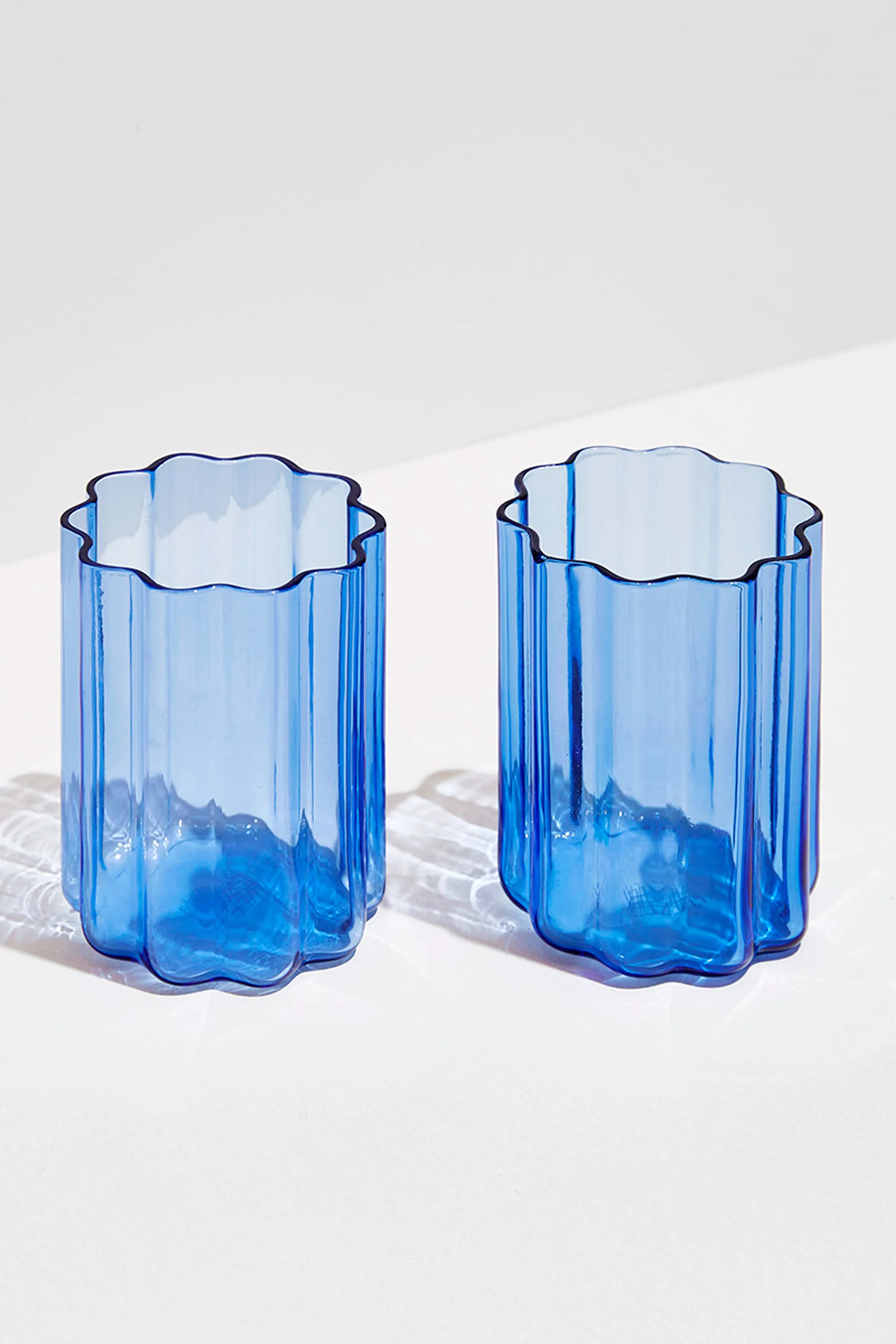 Blue Wave Glasses (Set of 2) | Tuckernuck (US)