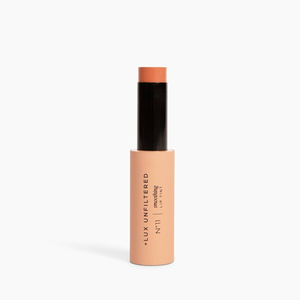 + Lux Unfiltered N°11 Smoothing Lip Tint in Cocoa (Low Maintenance Brown), Non Toxic, Cruelty Fr... | Amazon (US)