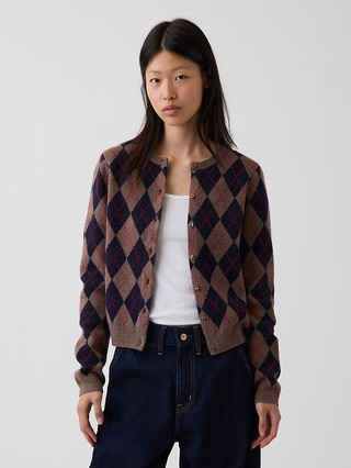 CashSoft Crop Cardigan | Gap (US)