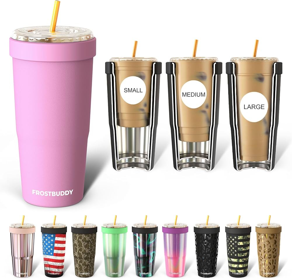 Frostbuddy Togo Buddy | To Go Buddy - 30 oz Stainless Steel Vacuum Insulated Tumbler Cup - therma... | Amazon (US)