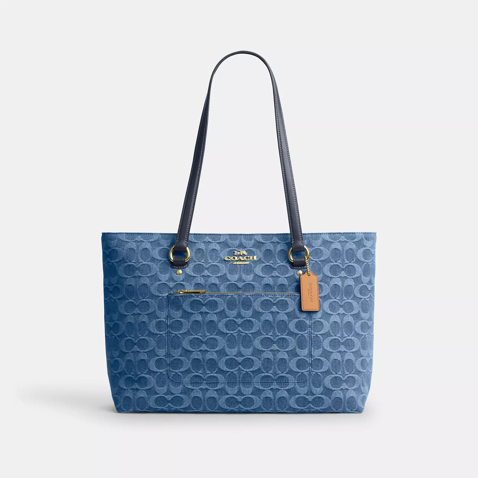Coach Outlet Station Tote Bag In Signature Denim | Shop Simon