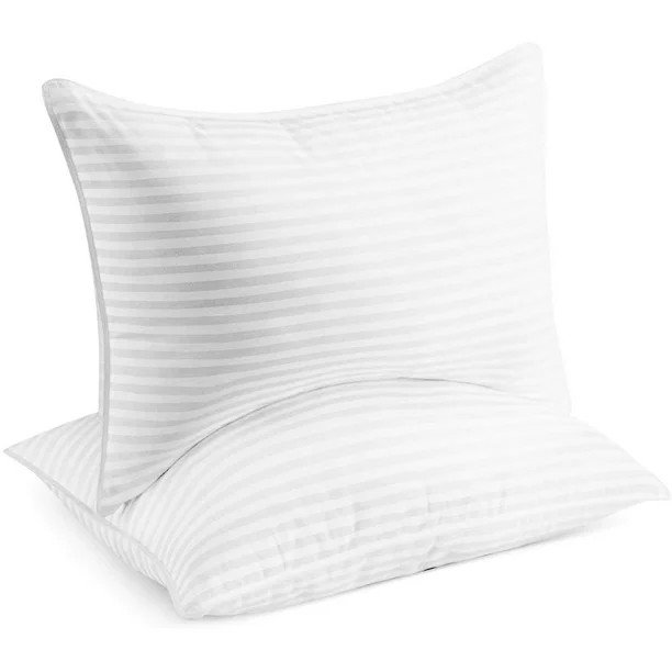 Beckham Hotel Collection Pillow (2-Pack) - Luxury Plush Pillow - Dust Mite Resistant & Hypoallerg... | Walmart (US)