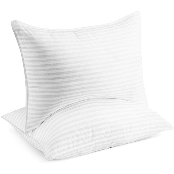 Beckham Hotel Collection Pillow (2-Pack) - Luxury Plush Pillow - Dust Mite Resistant & Hypoallerg... | Walmart (US)