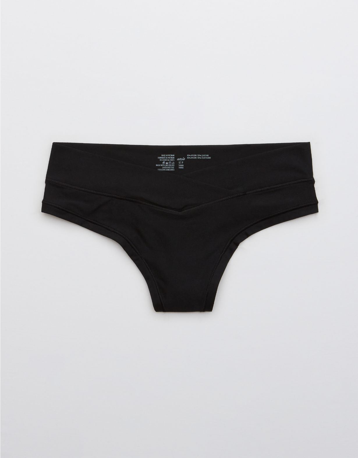 Aerie Real Me Crossover Thong Underwear | American Eagle Outfitters (US & CA)