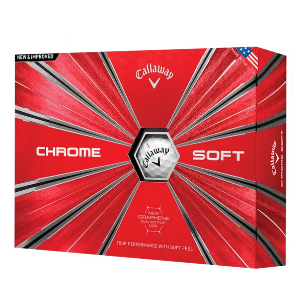 Callaway Chrome Soft Golf Balls, 12 Pack, White | Walmart (US)