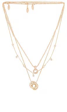 Ettika Layered Pendant Necklace in Gold from Revolve.com | Revolve Clothing (Global)