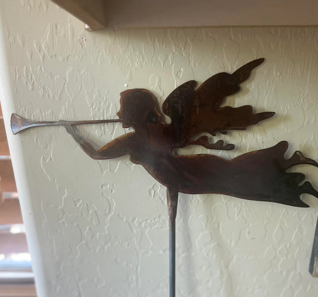 Metal Angel With Trumpet - Etsy | Etsy (Global)