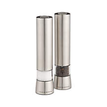 Electric Salt and Pepper Grinder | Crate and Barrel | Crate & Barrel
