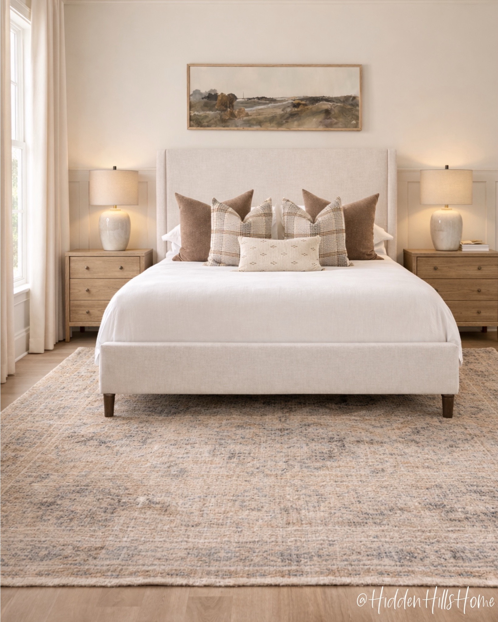 Master Bedroom decor ideas, bedding, home decor, nightstands, bedroom rug, bedroom mood board, primary bedroom design, dresser, cozy bedroom inspiration 
#bedroom

#LTKHome #LTKSaleAlert #LTKSeasonal