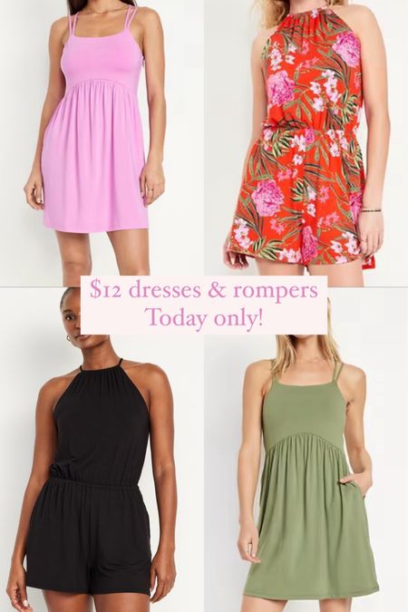 $12 dresses and rompers today at old navy!

#LTKstyletip #LTKfindsunder50 #LTKsalealert