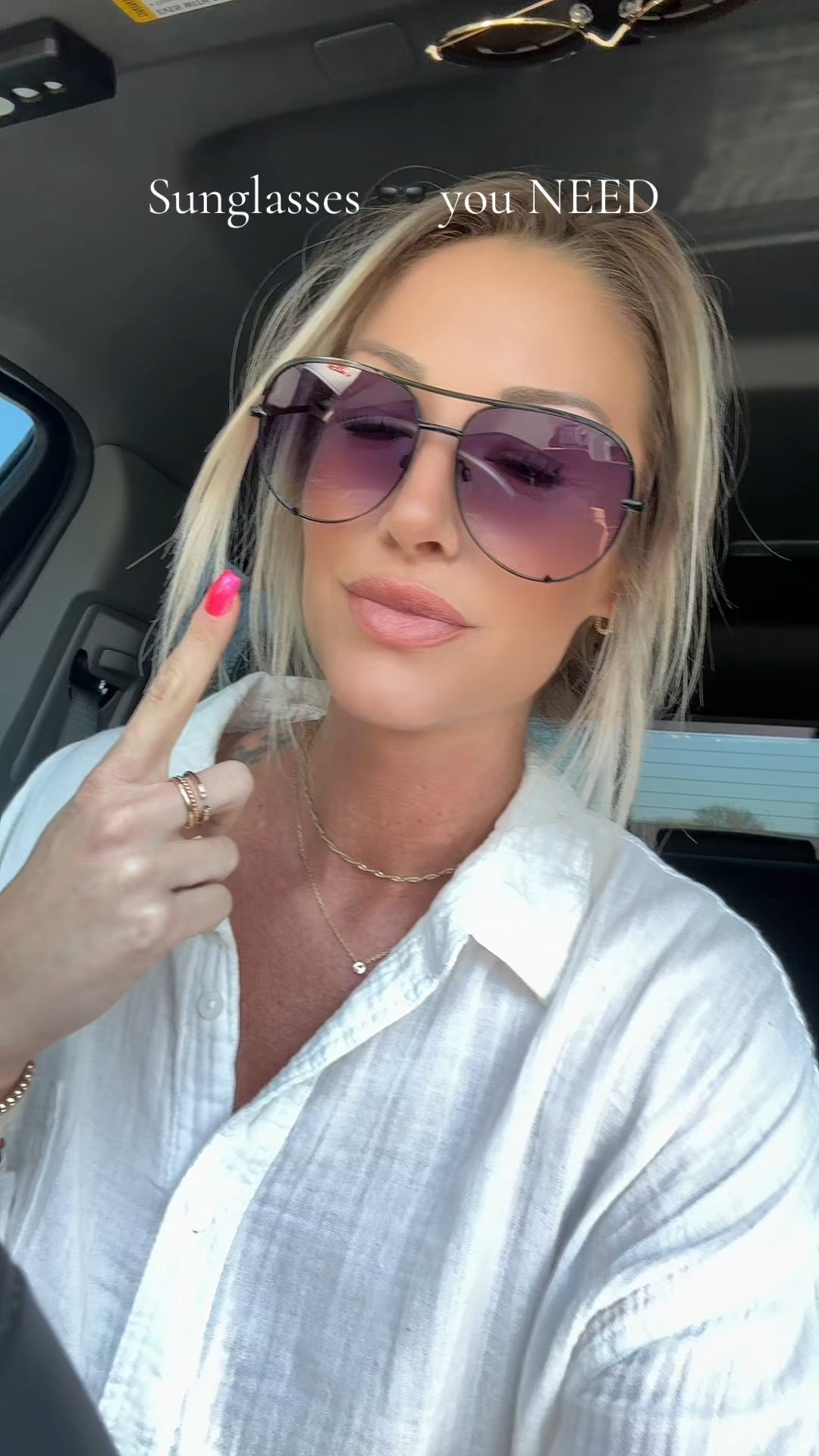 The black aviator ombré sunglasses that everybody looks good in… #summertime #sunglasses #outfitcheck #ltkstyle #aviatorsunglasses 

#LTKFindsUnder50 #LTKStyleTip #LTKWorkwear