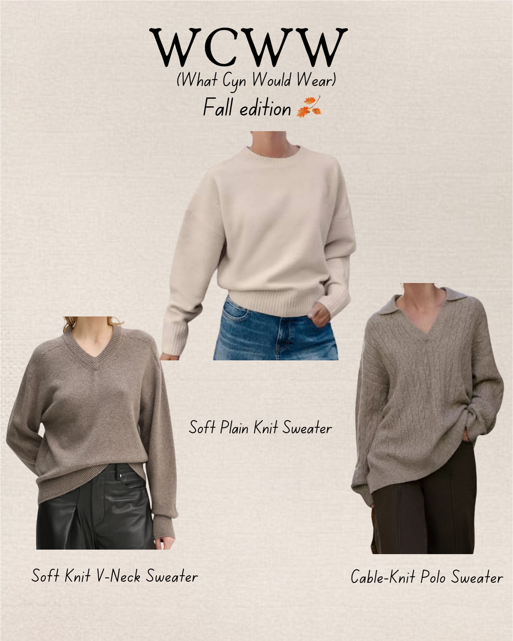 Stepping into sweater weather like it’s a runway 🍁

#LTKSeasonal #LTKStyleTip #LTKFindsUnder50