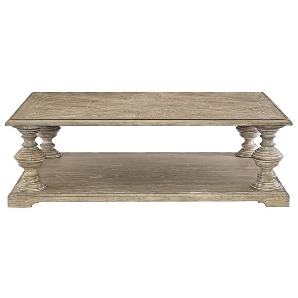 Campania Floor Shelf Coffee Table with Storage | Wayfair North America