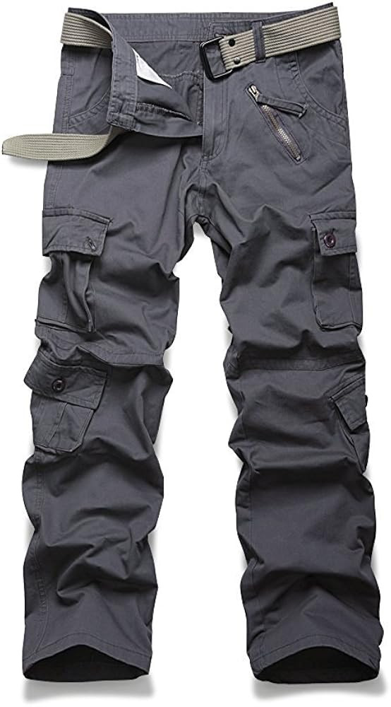 AKARMY Women's Cotton Casual Work Pants Camouflage Cargo Pants Parachute Pants for Women with Poc... | Amazon (US)