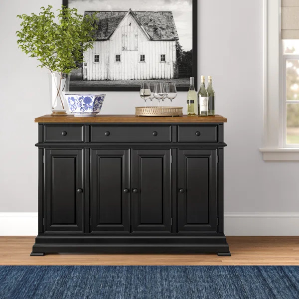 Courtdale 60'' Wide 3 Drawer Sideboard | Wayfair North America