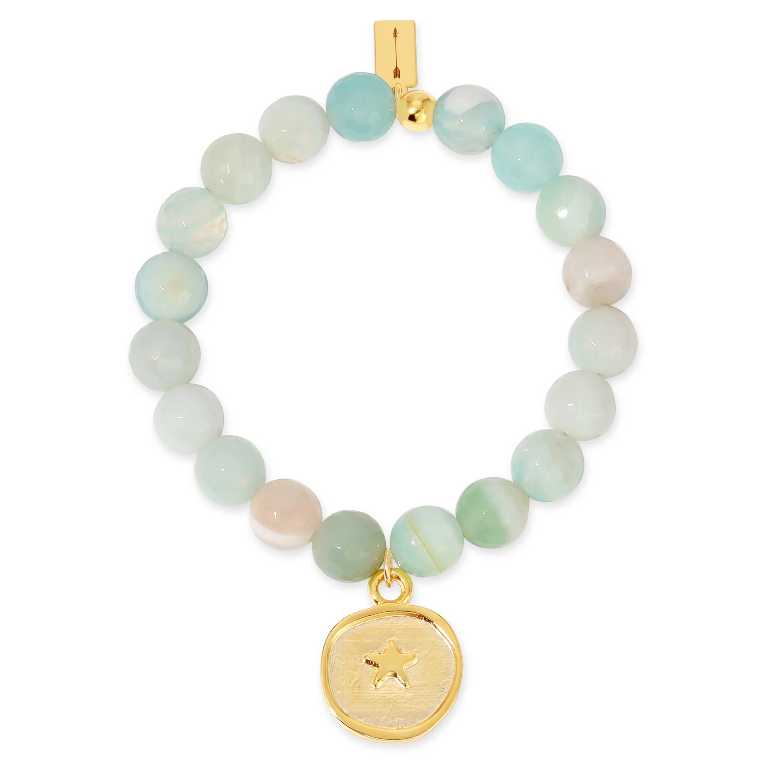 Star Amazonite Beaded Bracelet | Meghan Bo Designs