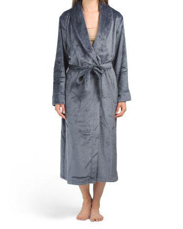Long Wrap Fleece Robe | TJ Maxx