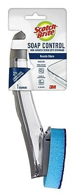 Scotch-Brite - Soap Control Non-Scratch Dishwand, (451U-4) - Blue | Best Buy U.S.