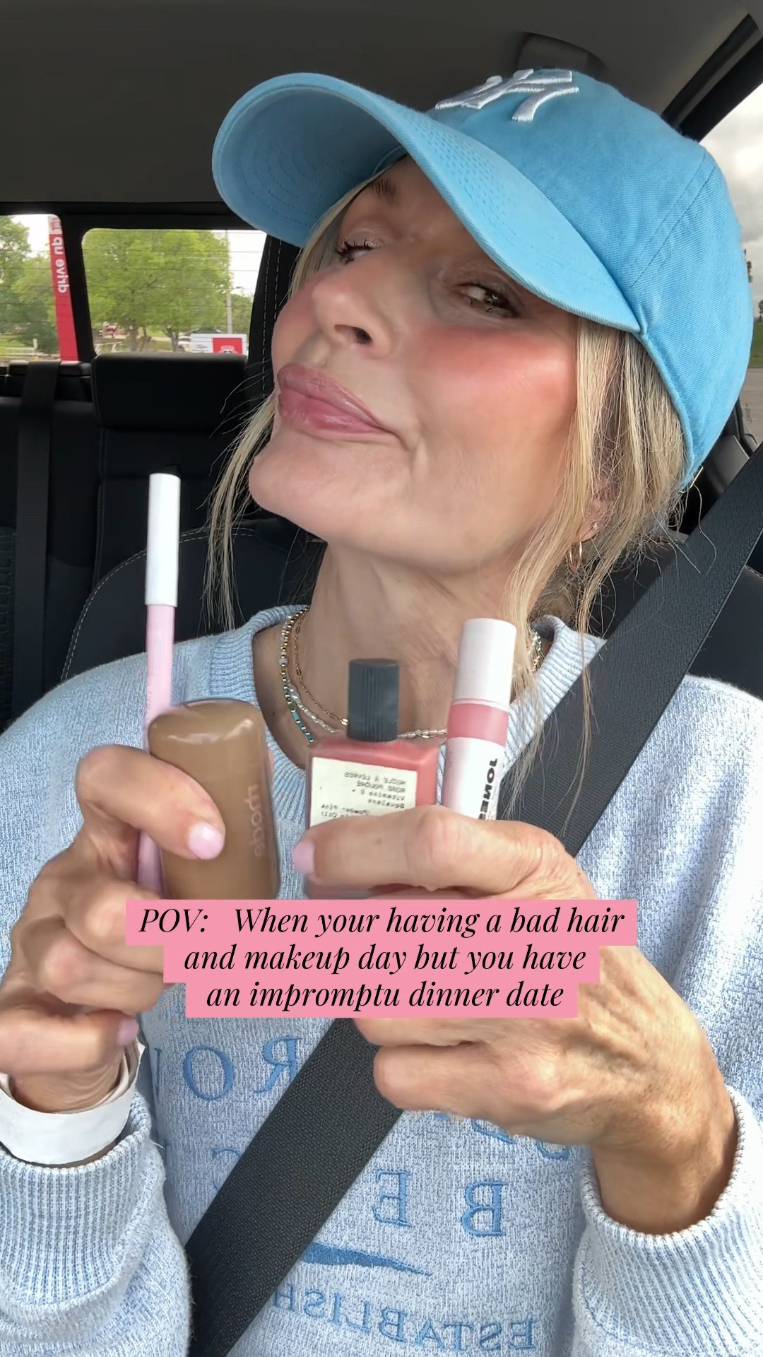 I always carry some of my favorite mature skin products in my bag! You never know when you might need them.

#LTKBeauty #LTKOver40