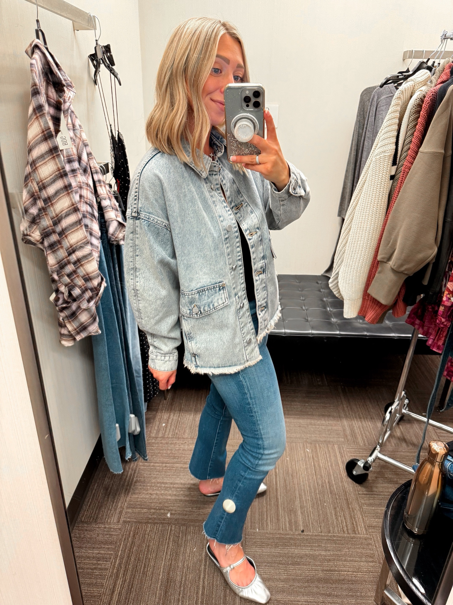 Nordstrom Anniversary Sale/ NSALE / All Saints Denim Jacket—this was a QUALITY denim jacket! Runs big! Wearing size 2! —Mother Denim runs big, wearing size 26 (size 2/4)—Mules size up 1/2 size! Normally size 7.5, bought size 8

Nordstrom, NSALE, Nordstrom anniversary sale, denim, all saints 

All Saints, denim jacket, NSALE, Nordstrom anniversary sale 

#LTKxNSale #LTKFindsUnder100 #LTKStyleTip
