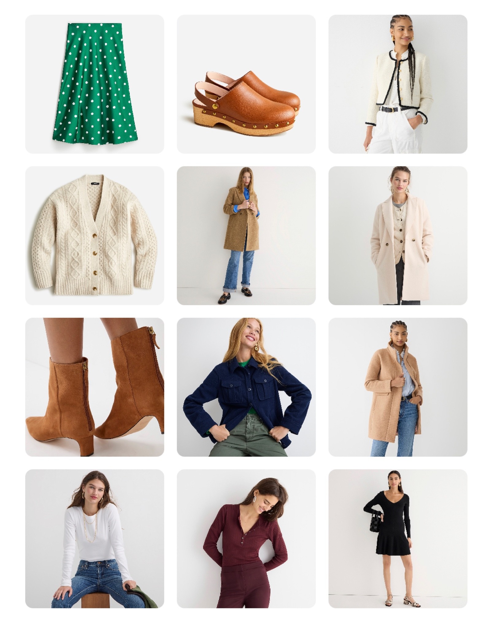 J.Crew new arrivals I am loving for Fall. Wool coats, layering henleys, and sweaters. 

#LTKSeasonal #LTKworkwear