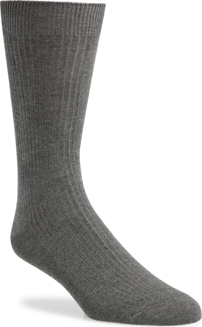 Casual Rib Crew Socks | Nordstrom