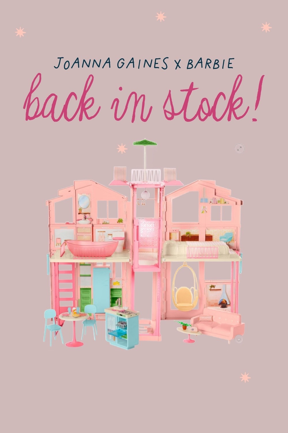 Joanna Gaines x Barbie house 💖

#LTKHoliday #LTKGiftGuide #LTKmomlife