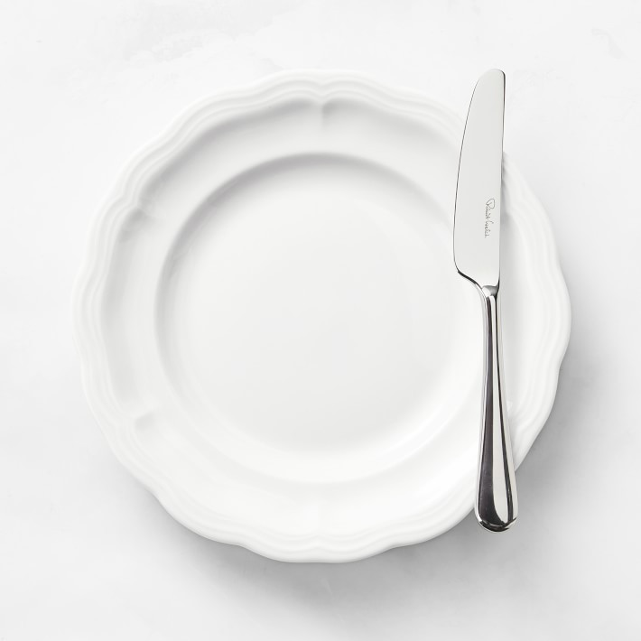 Pillivuyt Queen Anne Porcelain Bread &amp; Butter Plates | Williams-Sonoma