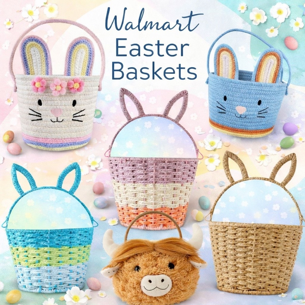 Walmart has some super cute Easter baskets!! #walmart #easter 

#LTKSaleAlert #LTKHome #LTKSeasonal