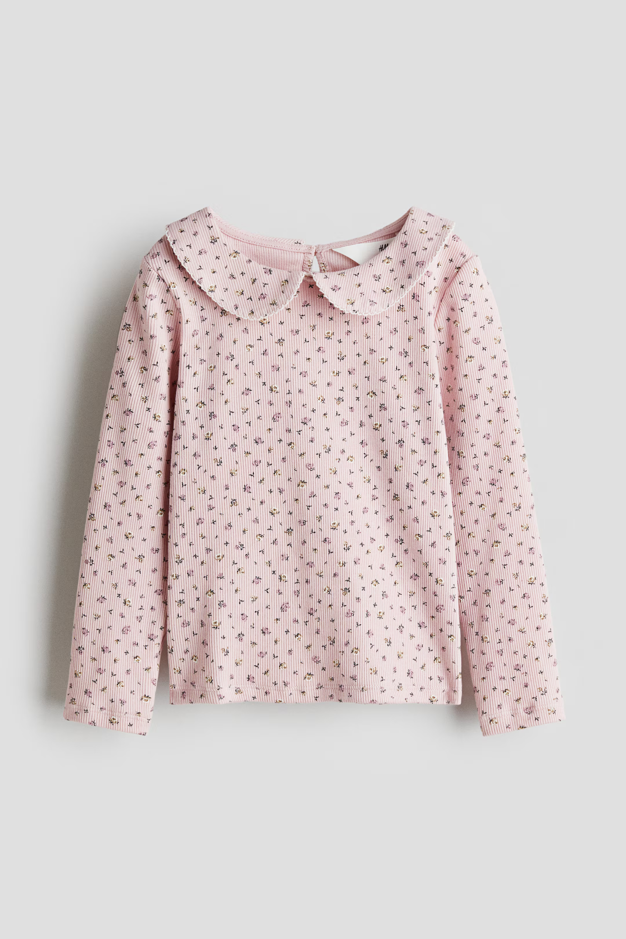 Jersey Top with Collar | H&M (US + CA)
