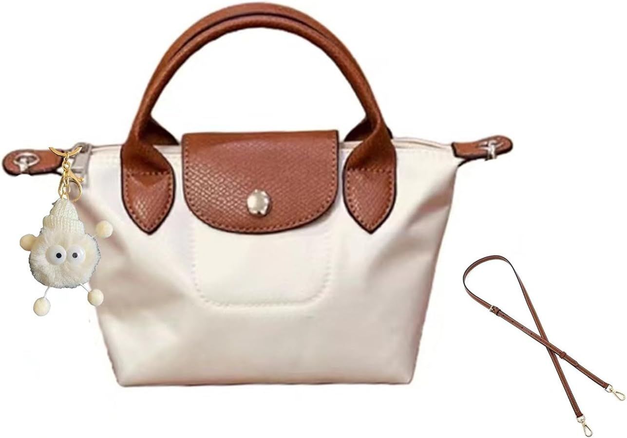 Mini Top Handle Purse for Women，Shoulder Tote Bags Crossbody Weekend Satchel Handbag With Strap | Amazon (US)