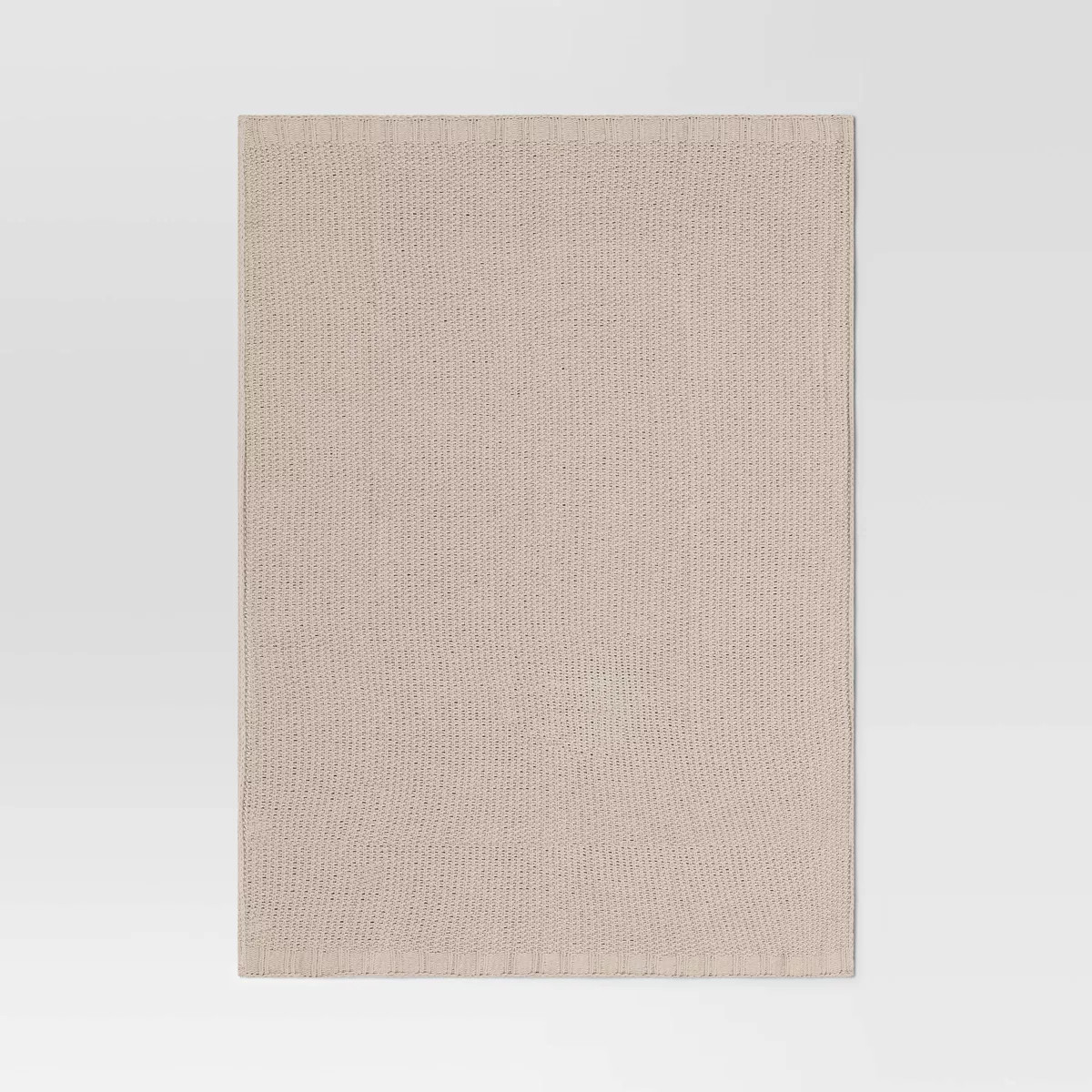 50"x60" Chenille Knit Throw Blanket Neutral/Khaki - Threshold™ | Target