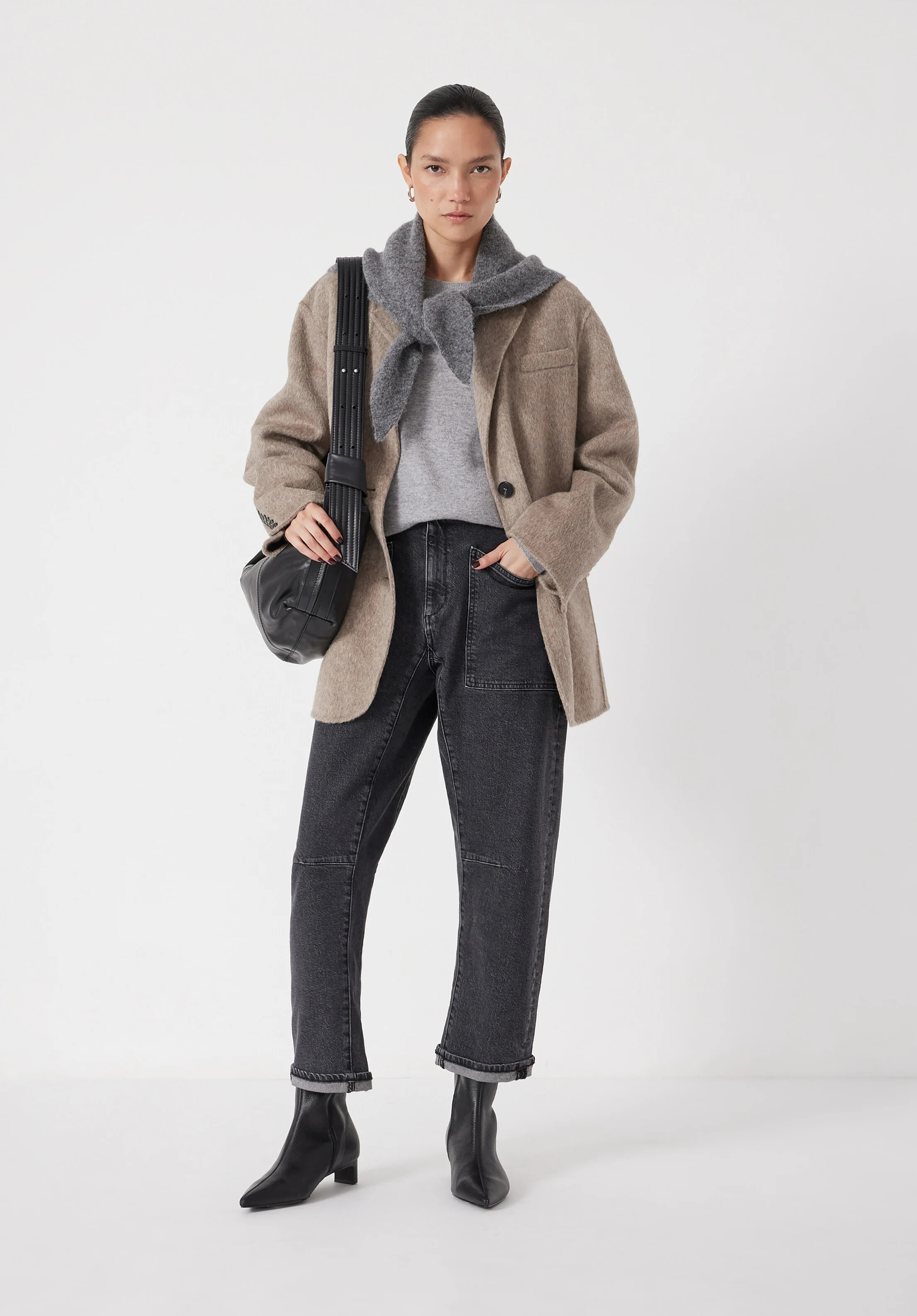 Pure Wool Double Faced Blazer | Hush UK