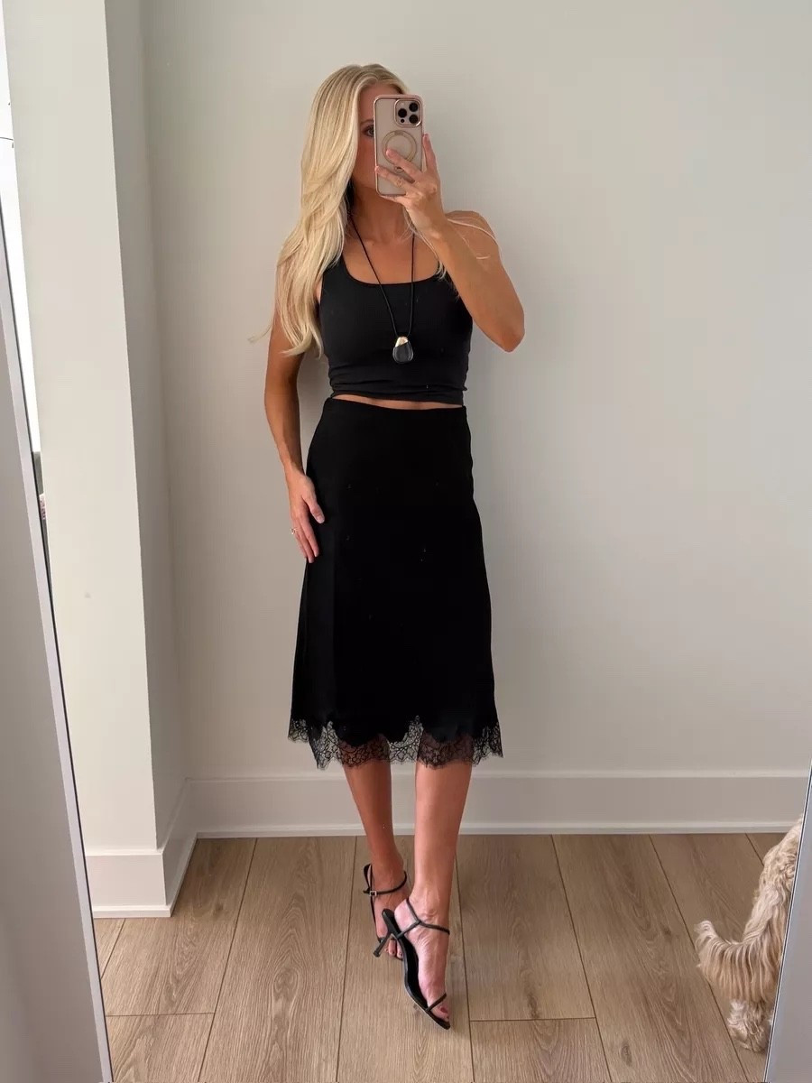 SIZE: small in tank, shoes run tts, linking similar skirts and necklaces! #kathleenpost

Summer outfit Inspo, summer outfit 2026, comfy chic outfit, date night look

#LTKootd #LTKSeasonal