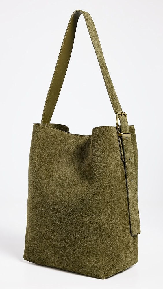 Suede Essentials Bucket Tote | Shopbop