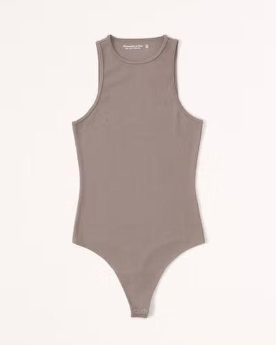 Essential Ribbed Tank Bodysuit | Abercrombie & Fitch (US)