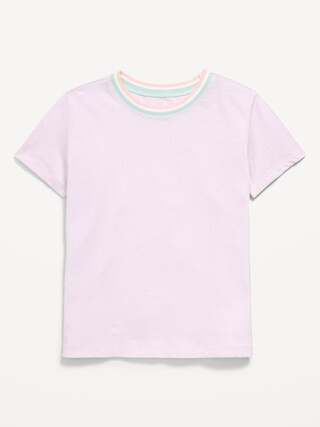 Softest Short-Sleeve T-Shirt for Girls | Old Navy (US)