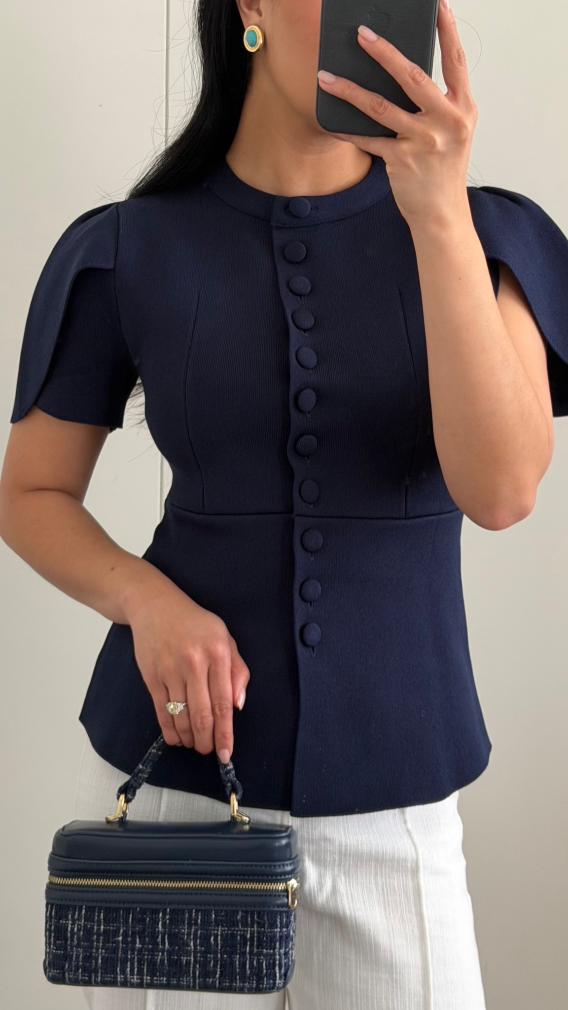 The deta on the cardigan!! 🌷

#LTKootd #LTKSeasonal #LTKgrwm