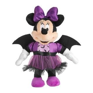 13 in. Animated Disney Minnie in Purple Bat Outfit Halloween Waddler | The Home Depot
