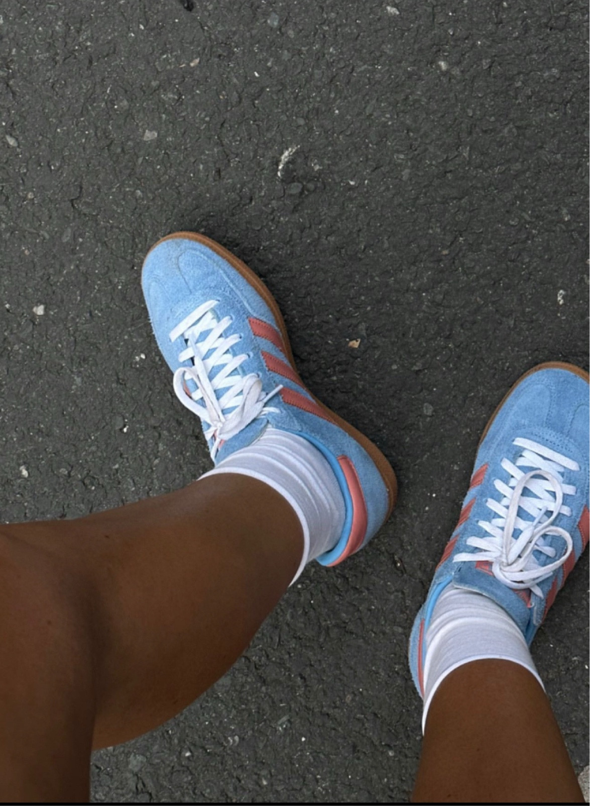 adidas gazelle silver green womens Adidas Samba OG Light Blue/White main image 1