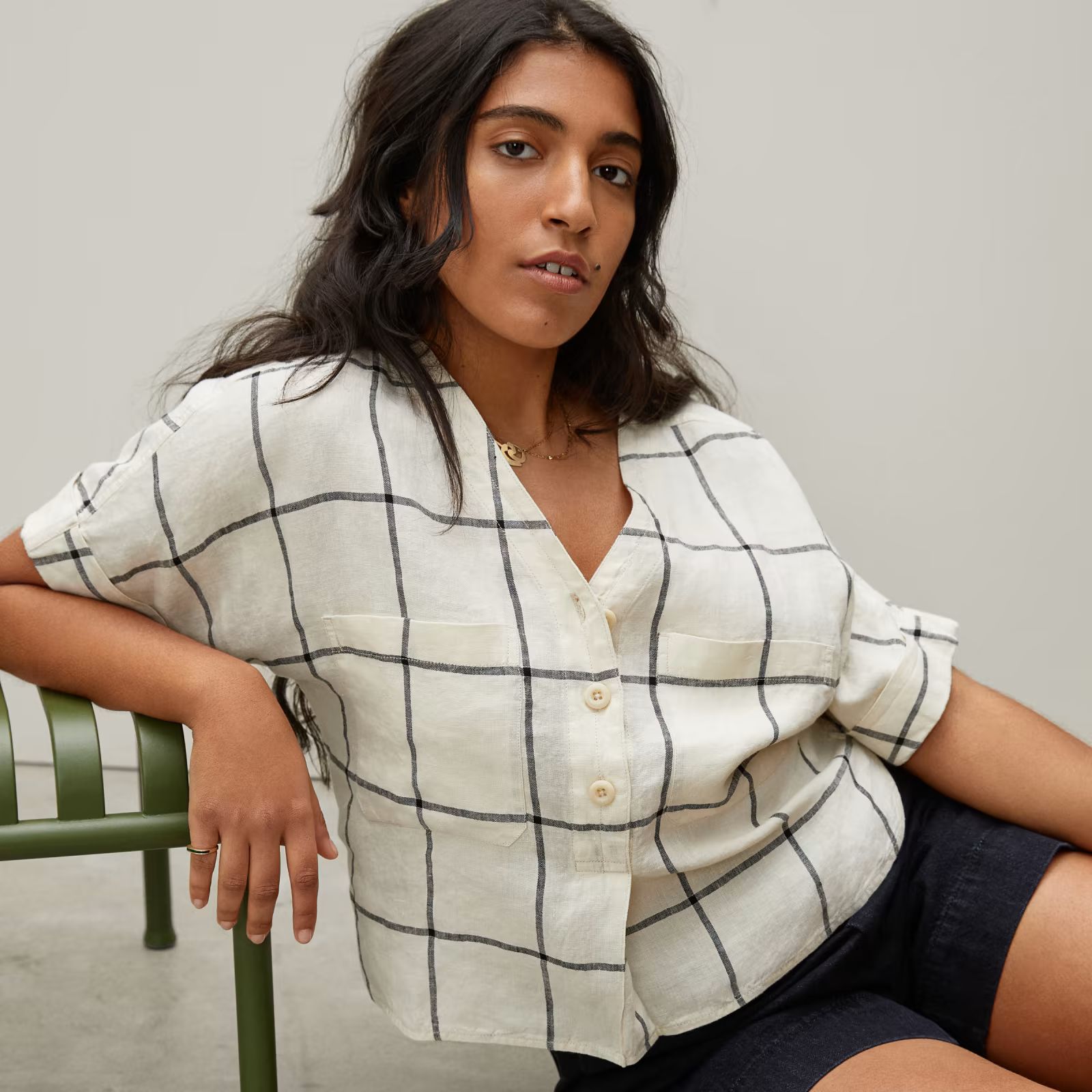 The Linen Utility Shirt | Everlane