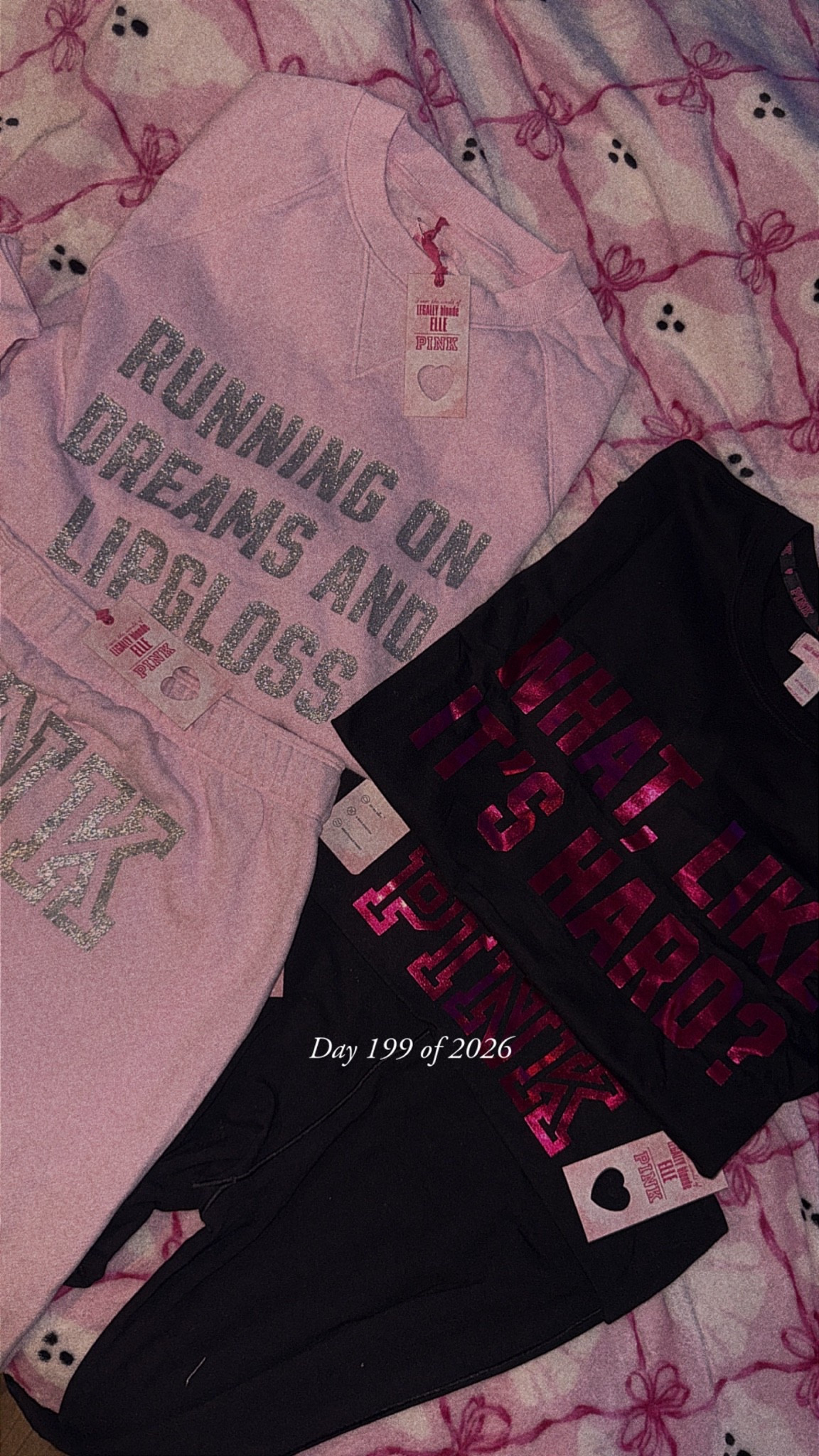 The Legally Blonde Elle collection at VS Pink was an immediate add to cart moment 🤩

#LTKdayinmylife #LTKootd #LTKmomlife