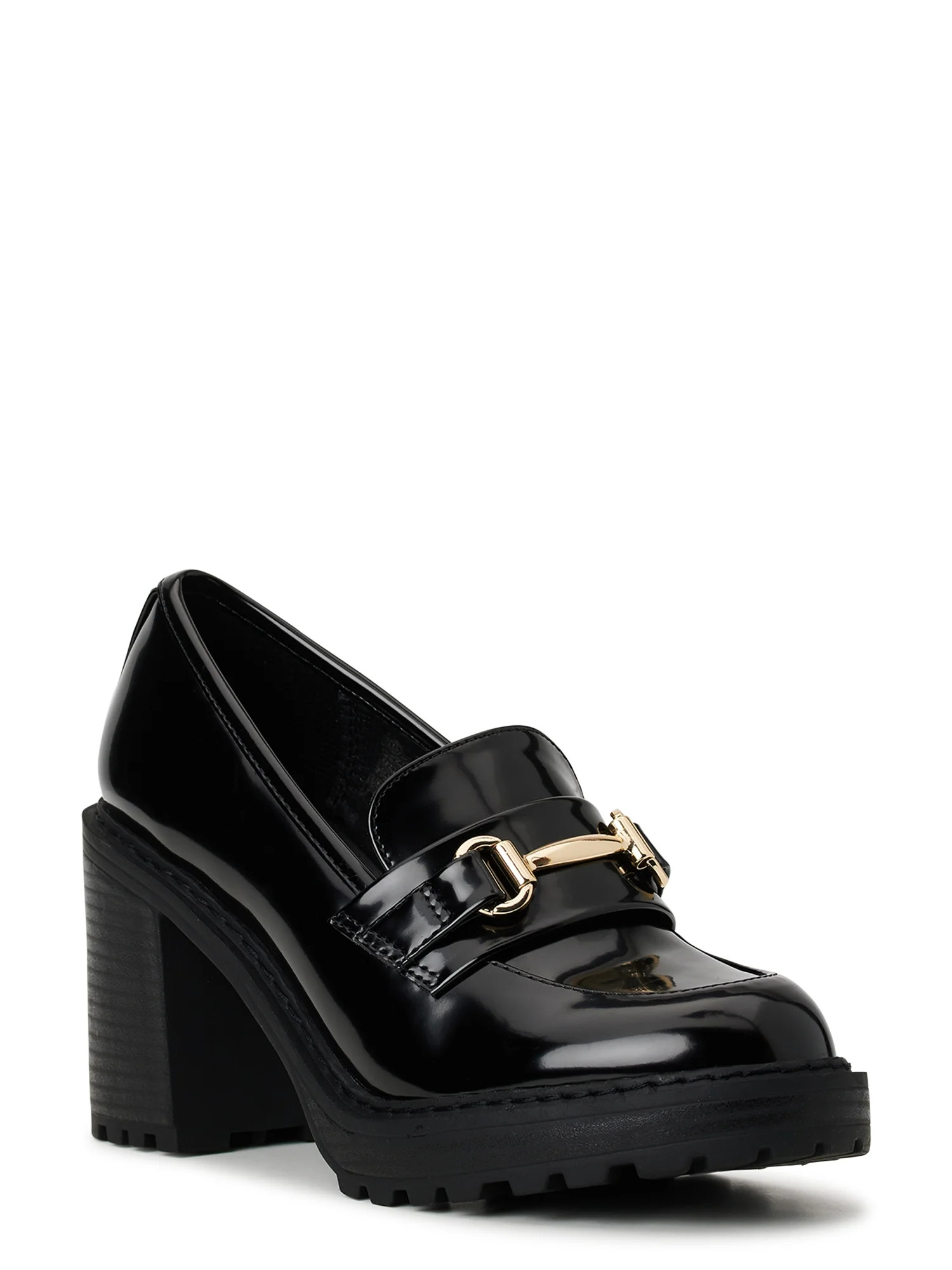 Madden NYC Women's Lug Heel Platform Penny Loafers | Walmart (US)