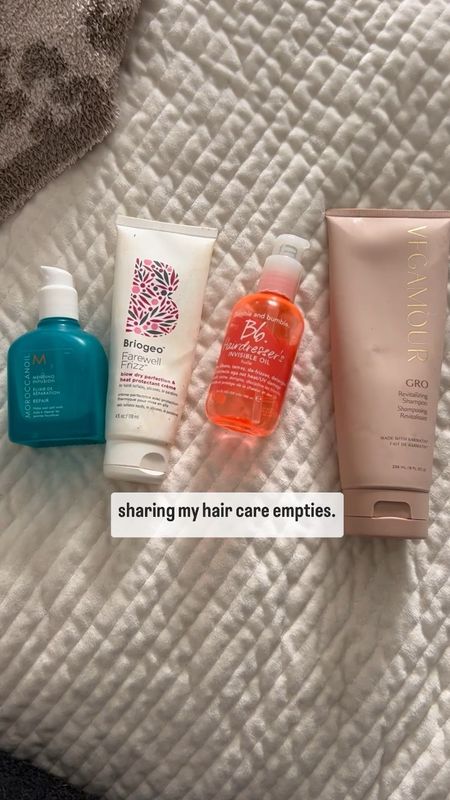 My hair care empties while I wait for my new Sephora order. 

Use these on my natural hair and extensions. + the shampoo that has helped a ton with postpartum hair loss/ regrowth

#LTKbeauty