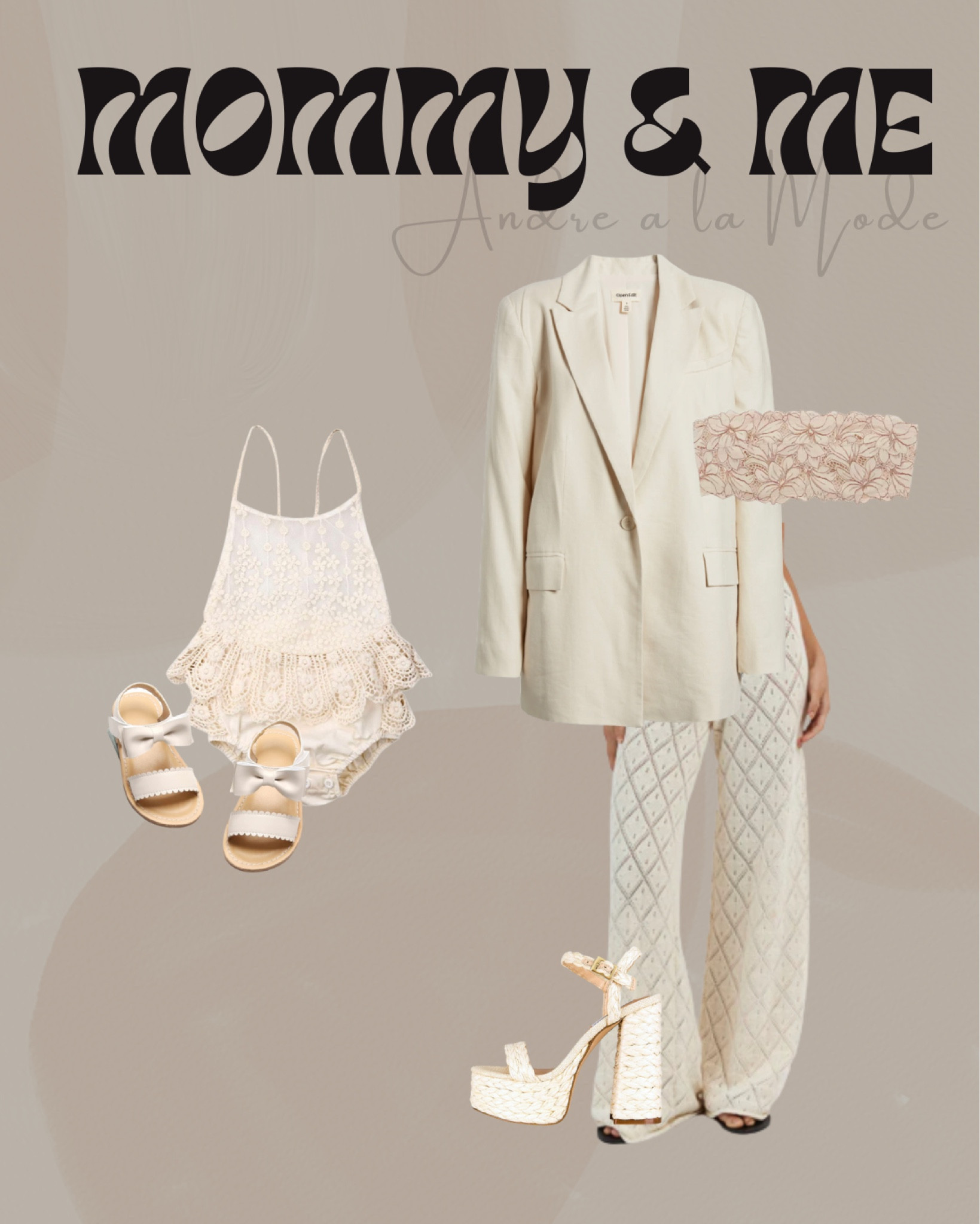 mommy & me | trendy crochet outfit idea for mom and baby (perfect for postpartum + easy breast feeding) 

#LTKfamily #LTKbaby #LTKstyletip
